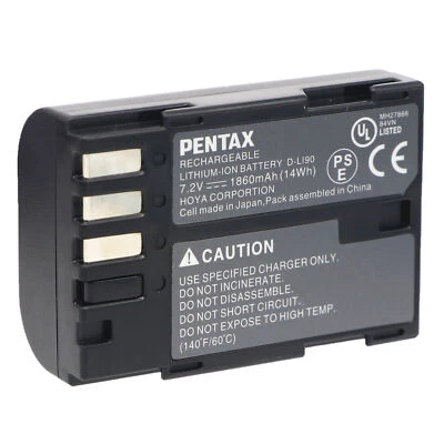 Batteria PENTAX D-LI90 DLI90 per fotocamera K-3 K-7 K-7D K-5 K-5 II K5 IIS K01 645D