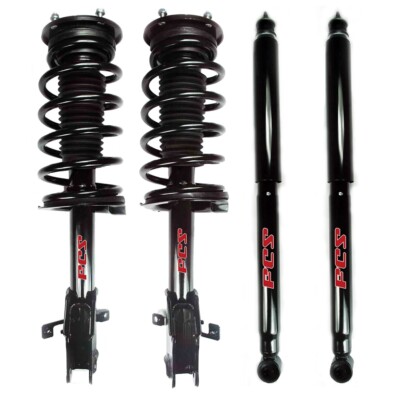 FCS Front Struts Coil Springs & Rear Shocks Kit For Lincoln MKX 3.5L V6 09-10
