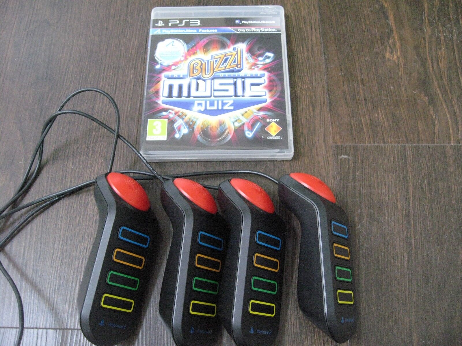 Buzz! The Ultimate Music Quiz with Buzzers (Playstation Move) PS3