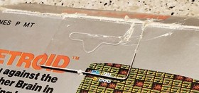 Metroid Nintendo NES Hang Tab Complete CIB Five 5 Screw w/ Box Poster Manual Lot