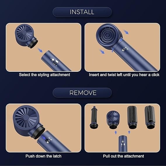 4 In 1 Multifunctional Hair Styler Set