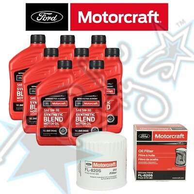 Motorcraft 5W-20 Synthetic Blend Oil Change Kit For 2020+ Ford Super Duty 7.3L