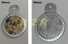 PORTABOLLO PORTA BOLLO VESPA LAMBRETTA CICLOMOTORE GARELLI BENELLI metallo vetro