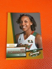 2014 Rittenhouse WNBA Angel Robinson Rookie Seattle Storm Georgia Bulldogs