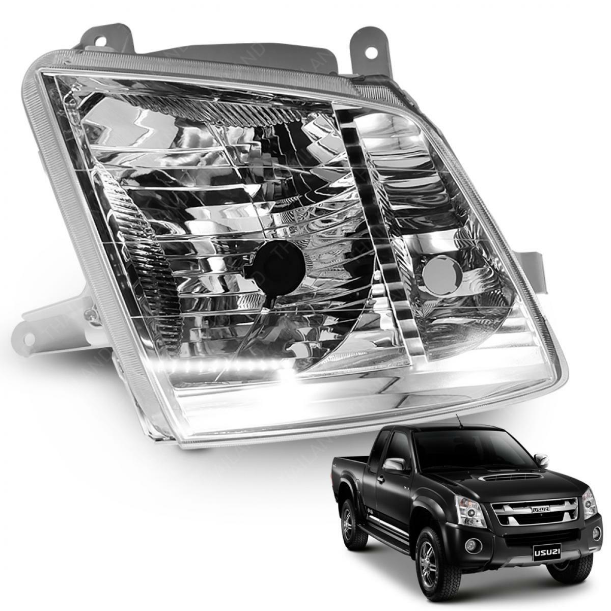 On Isuzu D-max D Max Holden Rodeo Pickup 2007 - 10 11 Head Lamp