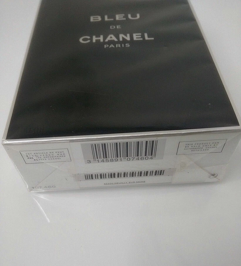 Bleu de Chanel 100 ml Men's Eau de Toilette Spray Perfume Authentic - image 4 of 4