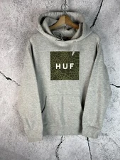 Vintage HUF box logo Custom Buggy Fit Hoodie