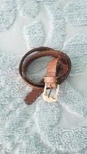 GAP Women's Cognac Brown Genuine Leather Belt size L