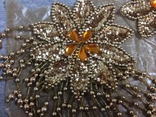 Parches De Apliques Con Cristales Y Cadena - Decoración Para Coser En Vestidos, Bolsos, Zapatos