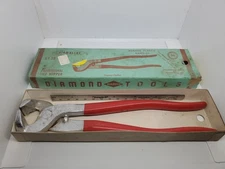 Tile Nippers Diamond Tool Horseshoe Co. Diamalloy GT-28 Vintage Chrome