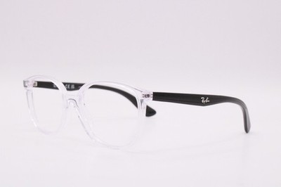 RAY-BAN RB 1598 3541 CLEAR BLACK AUTHENTIC FRAMES EYEGLASSES 49-16 K1