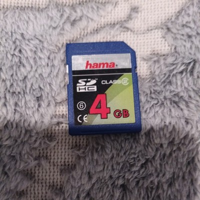 Hama 4 GB SDHC Memory Card - Class 2 (55669)