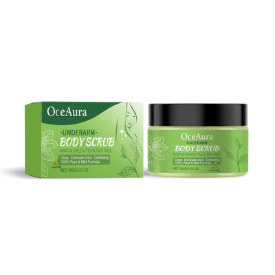 Green Tea Underarm Detox Scrub Exfoliating Underarm Whitening Joint