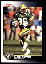 LeRoy Butler 1991 Score #456 Packers NFL READ FREE SHIPPING AutographDen