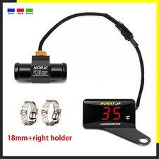 Digital Motorcycle Thermometer LED Sisplay Sensor FOR Water Temperature Gauge