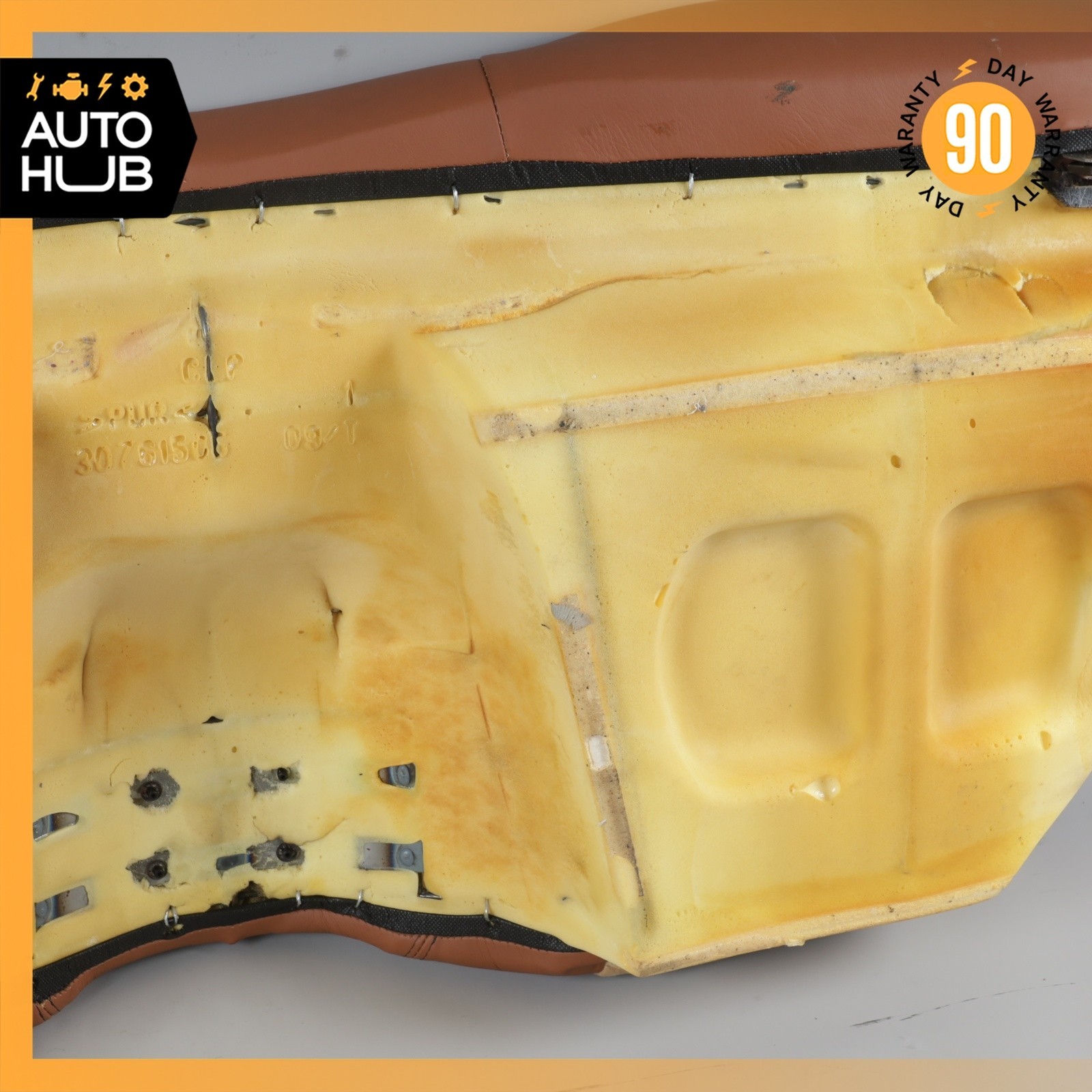 Maserati M138 4200 Coupe Cambiocorsa Rear Seat Cushion Lower Bottom Brown OEM