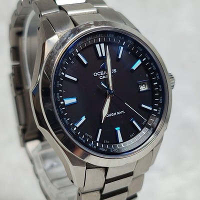 Casio Oceanus OCW-S100-1AJF Solar Quartz Blue Dial Wristwatch
