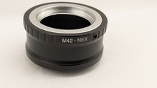 Bague d'adaptation pour Sony NEX E-mount vers objectif M42