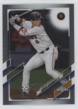 2021 Topps Chrome NPB Nippon Professional Baseball Hayato Sakamoto #118 y0i