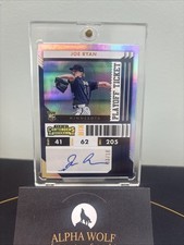 2022 Panini Chronicles #24 Joe Ryan Contenders Playoff Ticket Auto Gold /18