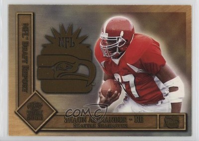 2000 Pacific Paramount NFL Draft Report Shaun Alexander #28 1j90