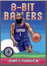 2025/26 Topps Flagship Basketball #8B-16 James Harden 8-Bit Ballers