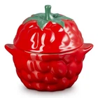 New LE CREUSET Stoneware Fruit & Vegetable Mini Cocotte - Raspberry 400ml