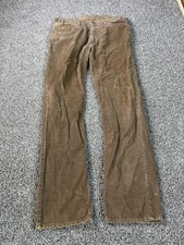 Vintage 80s Levi  s Corduroy Pants Men  s Size 36X34 Brown Straight Leg