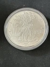 United States 2024 Uncirculated Silver Eagle .999 Fine Silver 1 Oz Coin Round