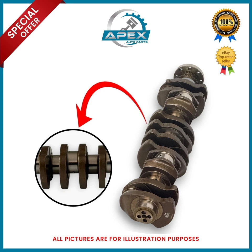 BMW 3 5 6 7 X3 X4 X5 X6 3.0 DIESEL N57 N57D30A N57D30B CRANKSHAFT & BEARINGS SET - Image 4 of 4