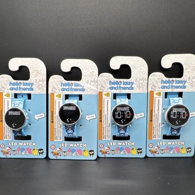 Lot of 4 Hello Kitty and Friends LED Digital Wristwatch 