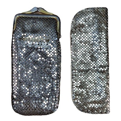 Whiting & Davis Vintage Mesh Eyeglass/Cigarette Case Set Of 2