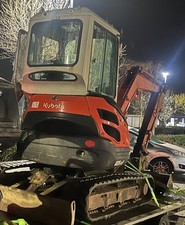 2008 Kubota U25-3 Alpha 2.5 Ton Zero Tail Swing Mini Digger. (Inclusive of VAT).