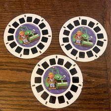 2002 Bob The Builder - 3d View-Master 3 Reel Set Reels A, B, C