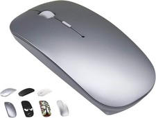 Bluetooth Wireless Mouse for MacBook Air Mac Pro Laptop Computer iPad Pad PC Las