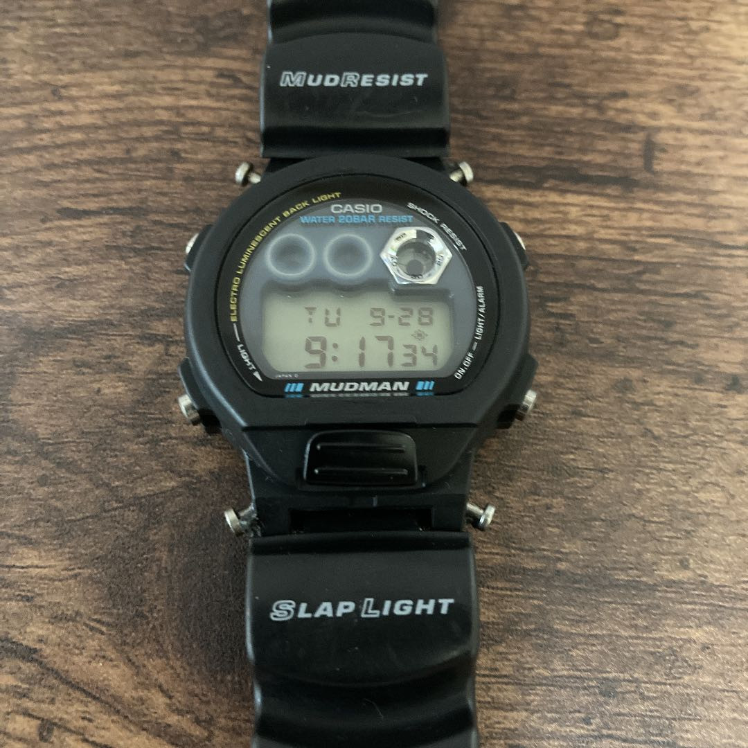 G-Shock Mudman Dw-8400 Digital Quartz Men Casio Vintage 078812545