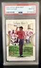 2001 Upper Deck Golf Tiger Woods #151 (RC) Victory March PSA 10 Gem Mint PGA