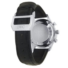 IWC Portugieser Chronograph Stainless Steel Automatic Black Men's Watch IW371447 4