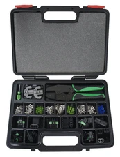 Astro Pneumatic 9478 220pc Weather Pack Ratcheting Crimping Tool & Accessory Set