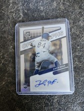 2022 Panini Donruss Optic Rated Rookie Auto Zach Reks Card# OG-ZR