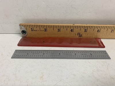 STARRETT No.C604R-6   6  Long Spring-Tempered  Steel Rule W/Inch Grad. USA A019