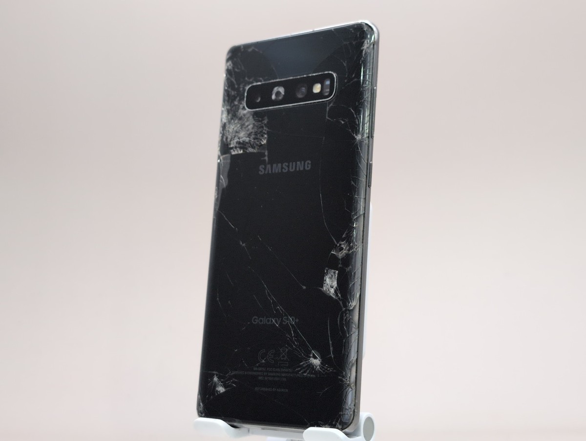Samsung Galaxy S10+ SM-G975U 128GB Prism Black Verizon Unlocked