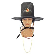 Chapeau Haut-de-forme Traditionnel Coréen pour Les Soirées à Thème Cosplay