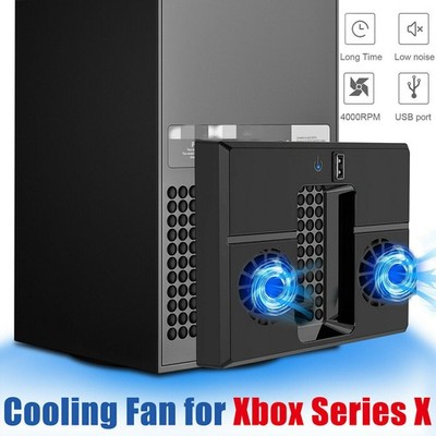 USB-vertikaler Lüfter Externer Kühler Zubehör für Xbox Series X Konsole