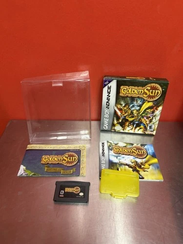 Golden Sun (Nintendo Game Boy Advance GBA) CIB! Tested! Free Shipping!