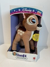 Vintage Disney Bambi Touch 'n Song Bambi Mattel 1993 In Box- NO Sound