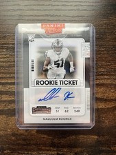 2021 Panini-Contenders #184 Malcolm Koonce Rookie Autograph - Panini Sealed
