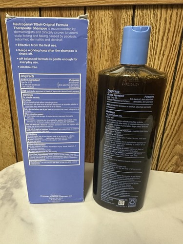 Neutrogena T/Gel Therapeutic Shampoo Original Formula 16 FL. Oz BRAND NEW 07/24 - Picture 2 of 3