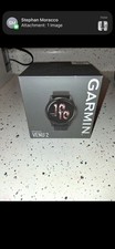 Garmin Venus 2 GPS-Uhr mit Ladegerät mit Box getestet funktioniert super Zustand