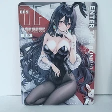 Mai Bunny Premium Waifu Card Anime Girl Wall Art Oversized Board A5